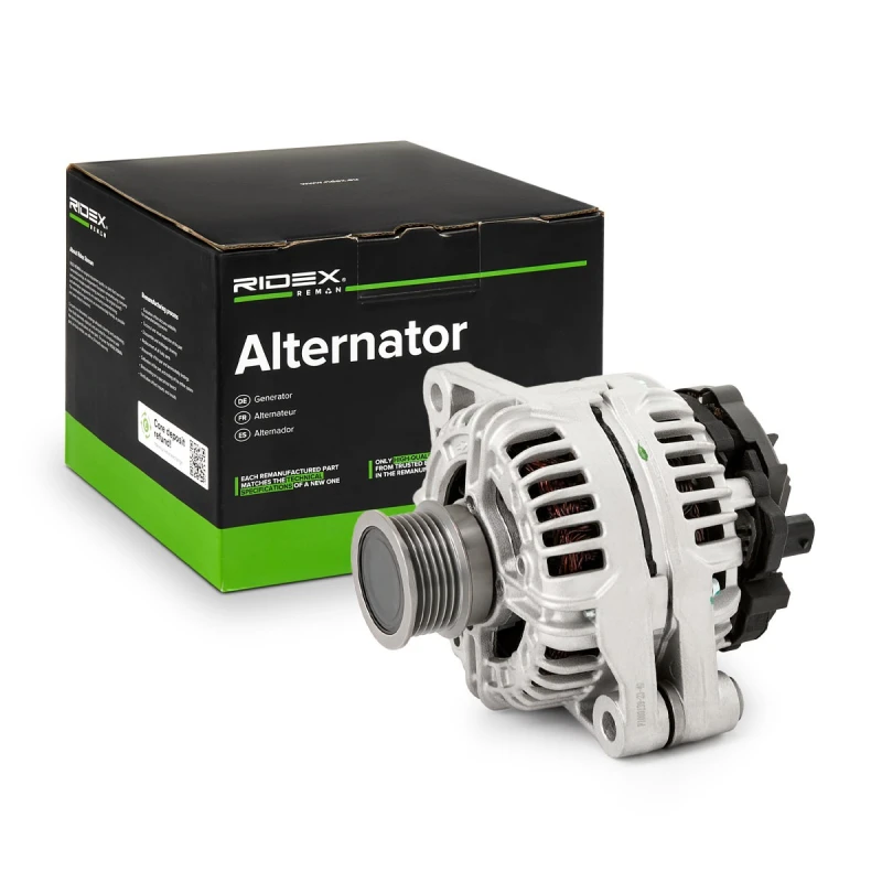 Image of RIDEX REMAN Alternator RIDEX REMAN 4G0077R