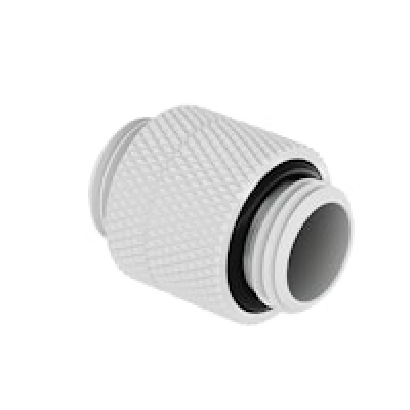 Image of BarrowCH Adapter gerade G1/4 Zoll AG auf AG 14mm drehbar - weiß