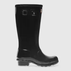 Image of Hunter Black Original Gloss Junior Boots