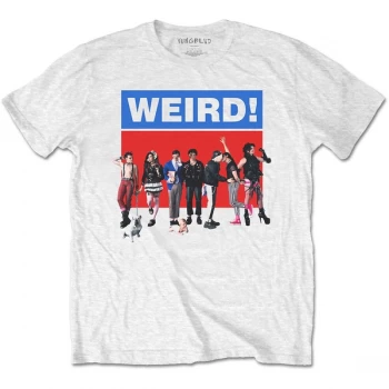 Yungblud - Weird Unisex Large T-Shirt - White