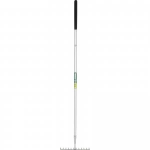 Image of Draper Stainless Steel Soft Grip Garden Rake