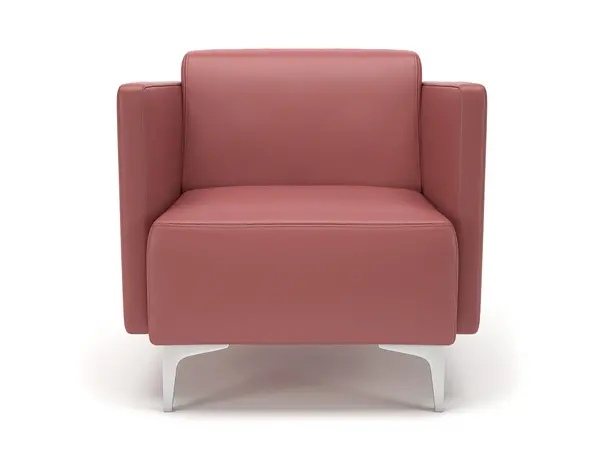 Image of Dynamic Office Solutions Napa Slim Arm 75cm Wide Armchair in Cristina Marrone Ultima Faux Leather NSS05813