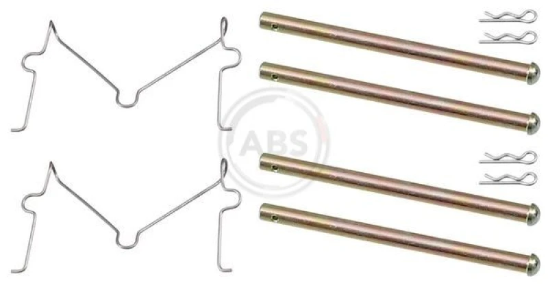 Image of A.B.S. Brake pad fitting kit A.B.S. 1940Q