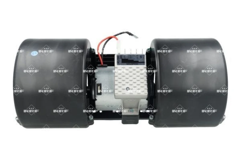Image of NRF 34746 Blower Motor with integrated regulator Interior Blower (2669)