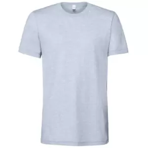 Image of Bella + Canvas Adults Unisex Heather CVC T-Shirt (XL) (Light Blue Heather)