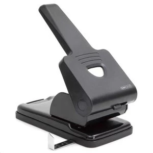 Image of Rapesco 865P Punch Extra Heavy Duty 2 Hole Capacity 63x80gsm Black