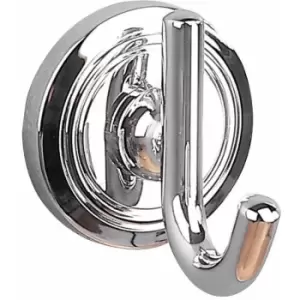 image of Oslo Single Hook - 60mm Deep- Chrome - 8022C - Chrome - Miller