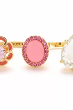 image of Juicy Couture Jewellery Moroccan Double Finger Ring JEWEL WJW833-710-7