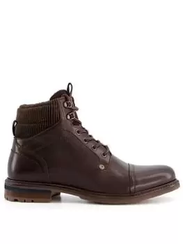 Dune London Candor Boot, Brown, Size 8, Men