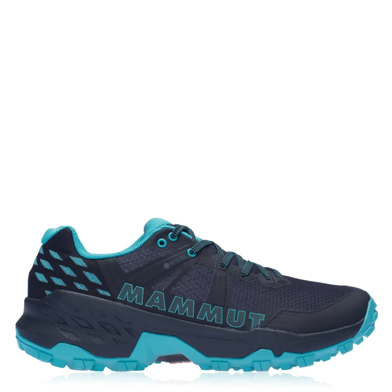Image of Mammut Womens Sertig Waterproof Trekking Shoes Black Frosty female 4.5 (37.3)