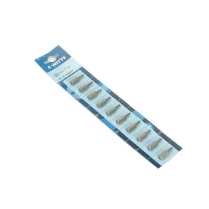 Witte Tamperproof Bits T25 25mm (Strip of 10)