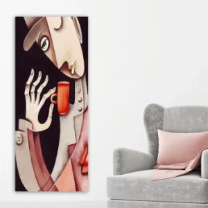 Image of DKY19758034_50120 Multicolor Decorative Canvas Painting