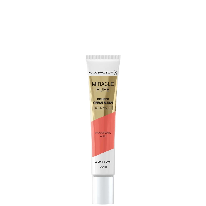 Image of Max Factor Miracle Pure Creme Blush 06 Soft Peach 15 ml
