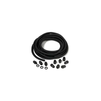 Conduit, Flexible Black Handy Pack, 10MX16MM, 10 Straight Fittin - Hellermanntyton