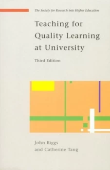 Image of Teaching for Quality Learning at University by John Biggs Paperback