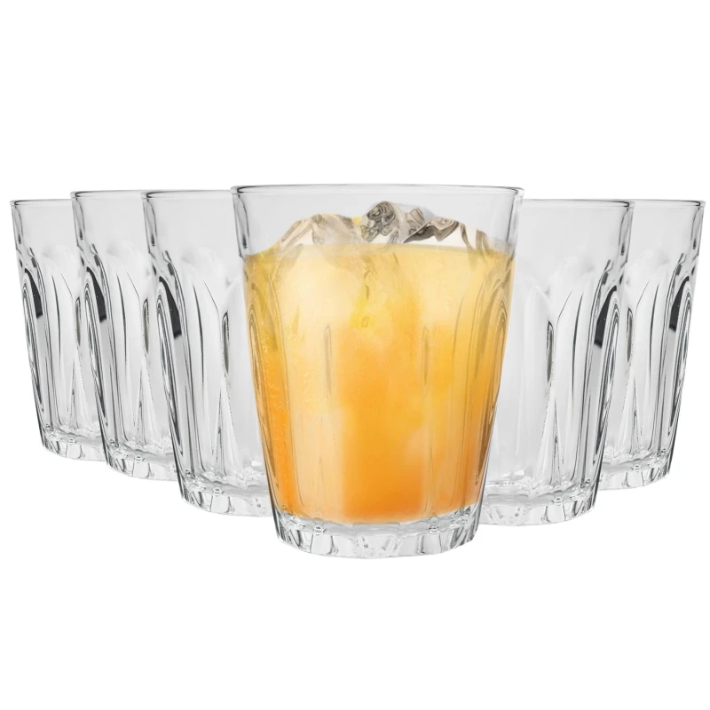 Image of Duralex Provence Drinking Glasses - 250ml - Pack of 12 Clear