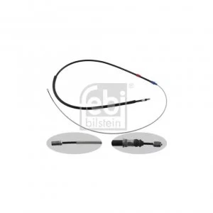 Image of Rear left or right Handbrake Cable FEBI BILSTEIN 33207