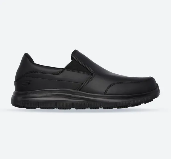 Image of Skechers Work Flex Advantage Bronwood Shoe Black Size 11