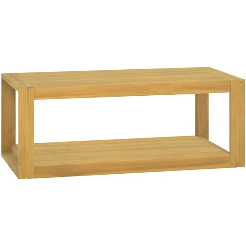 Image of VIDAXL Vidaxl - Wall-mounted Bathroom Cabinet 90x45x35cm Solid Wood Teak 8720286662625