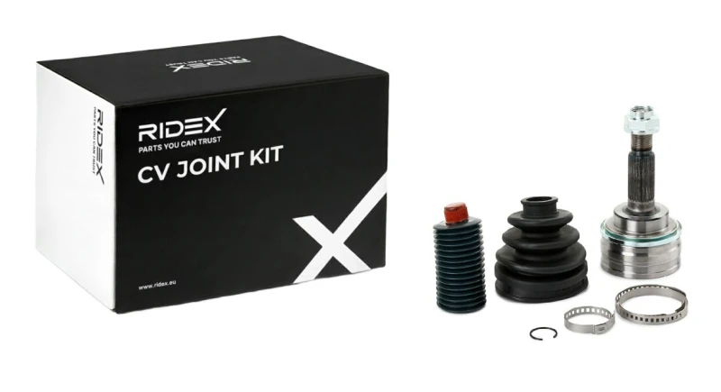 Image of RIDEX 5J0106 CV Joint Front Axle Joint Kit,drive shaft (5)