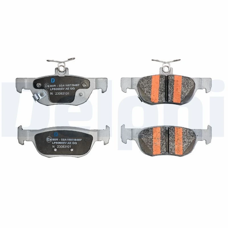 Image of DELPHI Brake pad set DELPHI LP5085EV