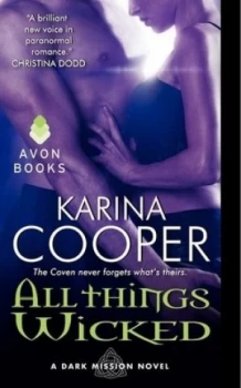 Image of All Things Wicked by Karina Cooper Book
