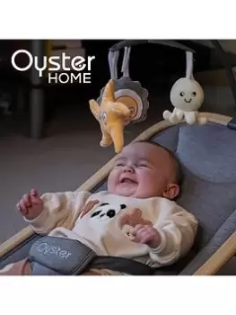 image of Oyster Home Baby Rocker - Mink