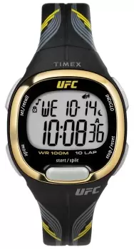 image of Timex x UFC TW5M52000 Takedown Digital / Black Rubber Watch