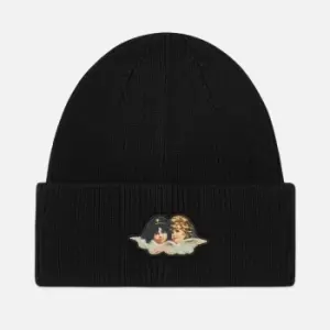 image of Fiorucci Angels Ribbed Cotton Beanie