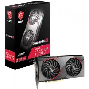 Image of MSI Gaming X Radeon RX5500 XT 8GB GDDR6 Graphics Card