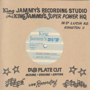 Image of Junior Reid - Puppa Jammy Nice / Jammys Has Come Vinyl