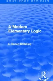 Image of Routledge Revivals: A Modern Elementary Logic (1952)