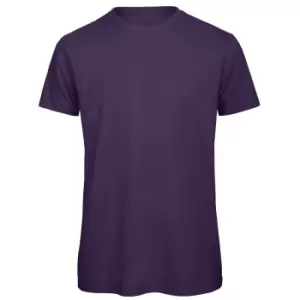 Image of B&C Mens Favourite Organic Cotton Crew T-Shirt (2XL) (Urban Purple)
