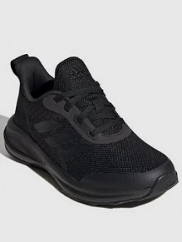 Image of adidas Fortarun Kids Trainer - Black/White, Size 1