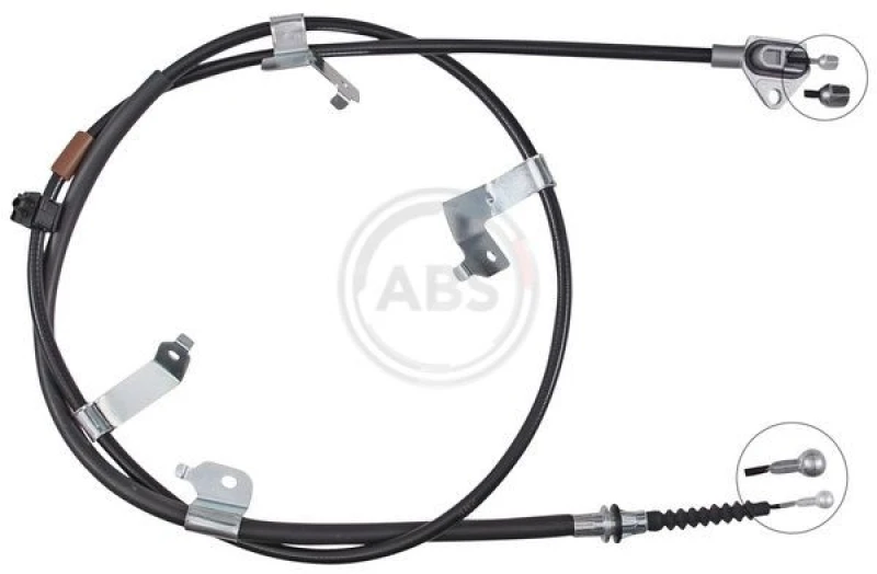 Image of A.B.S. Handbrake cable A.B.S. K10110