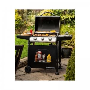 image of George Foreman Gas 3 Burner BBQ