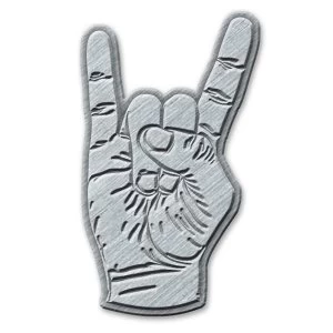 Image of Generic - Devil Horns Pin Badge