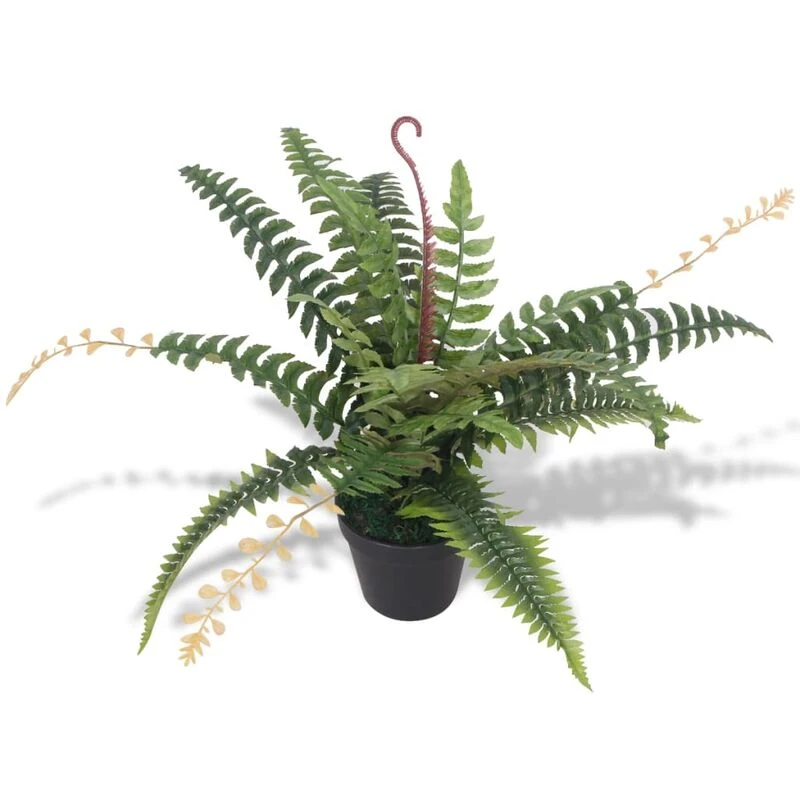 Image of vidaXL Artificial Fern Plant with Pot 50cm Green