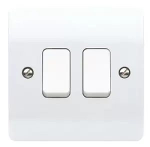 image of Honeywell K4872Whi 2 Gang 2 Way Switch