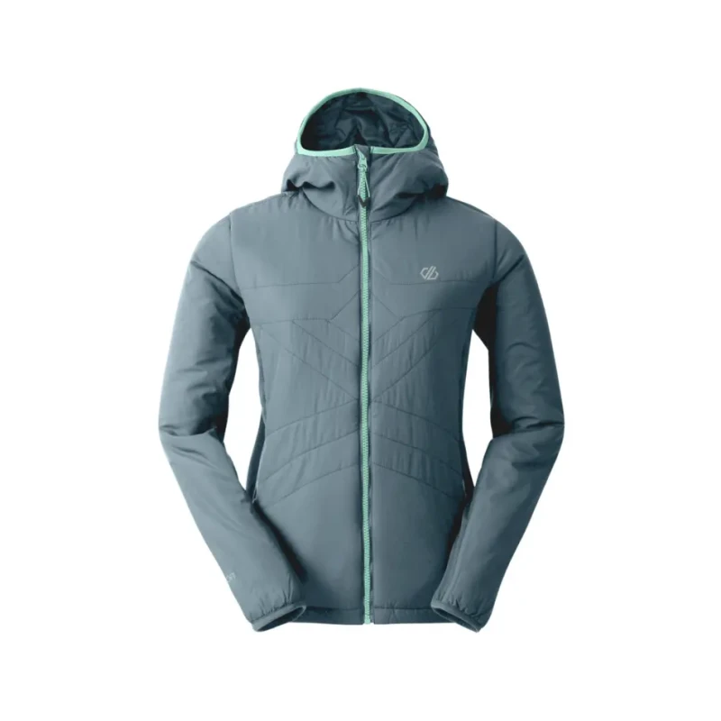 Image of Womens hooded jacket Dare 2B Torrek Lite Insulated Gris Female 38