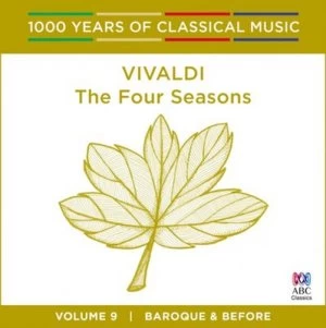 Image of Vivaldi The Four Seasons Baroque and Before - Volume 9 by Antonio Vivaldi CD Album