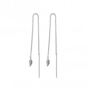Image of Feather Of Courage Pull Through Earrings SEDR3214