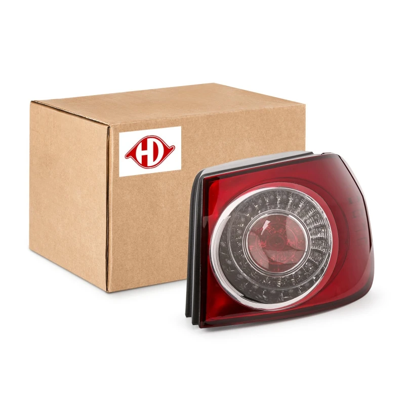 Image of DIEDERICHS 2215690 Rear light Outer section, without bulb holder, Right, LED Combination Rearlight (391)