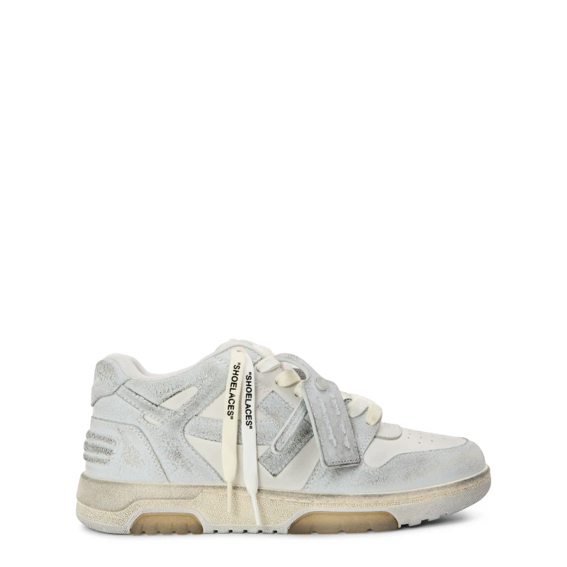 Image of Off White Womens Outofoffice Vin Low-Top Trainers White/White female 2 (35)
