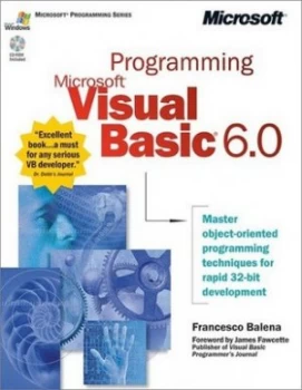 Image of Programming Microsoft Visual Basic 6.0 by Francesco Balena Paperback