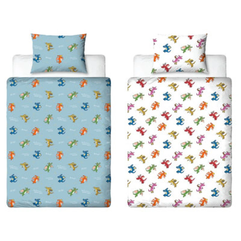 Image of Gruffalo & Friends Zog The Dragon Junior Duvet Cover Set