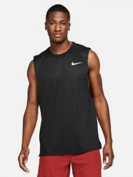 Image of Nike Training Dri Fit Superset Vest - Black, Size XL, Men