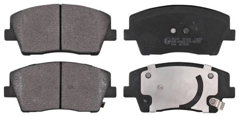 Image of A.B.S. 35197 Brake pad set with acoustic wear warning Brake Pad Set,disc brake (402)