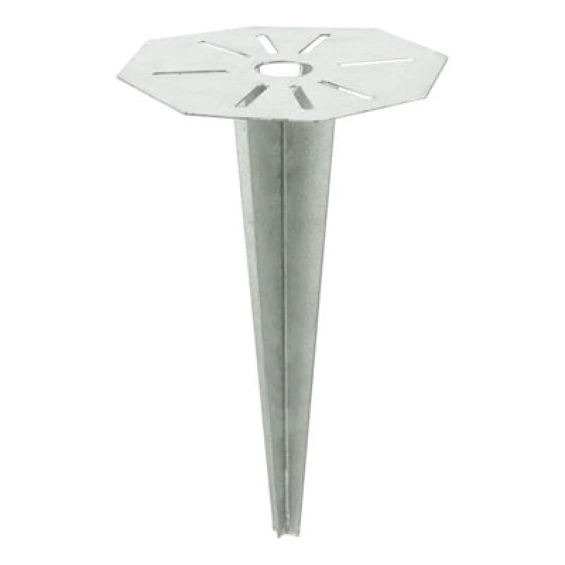 Image of EGLO Eglo CUBA Outdoor Ground Spike in Silver Silver One Size Unisex 9002759887445