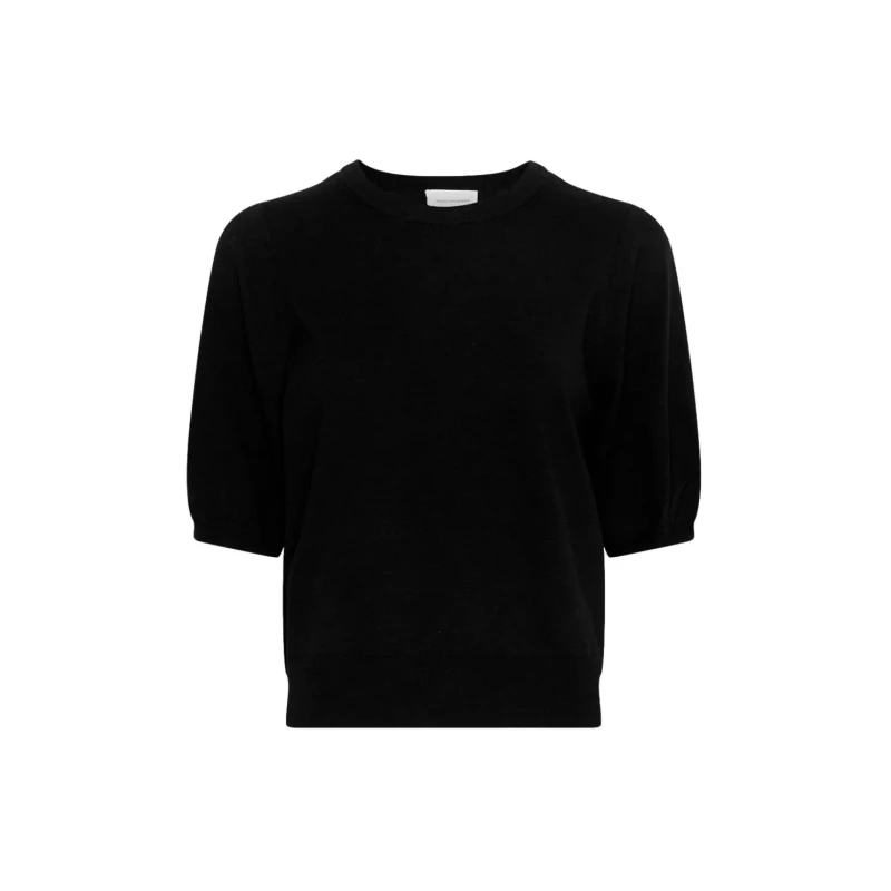 Image of moss copenhagen Womens 2/4 sweater Moss Copenhagen Sefika Rachelle Noir Female XS/S